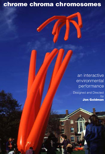 poster for chrome chroma chromosomes by Jonathan Goldman