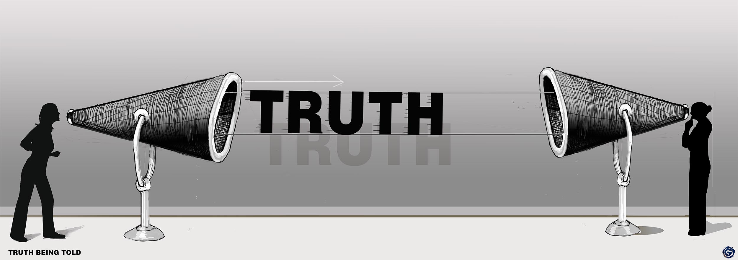 Truth Being Told by Jon Goldman